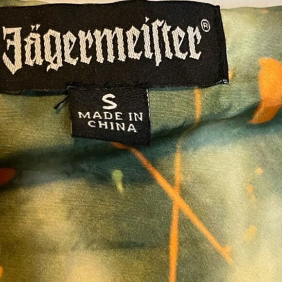 Jagermeister Jacket Men's Small Graffiti Hooded Black - Picture 5 of 6